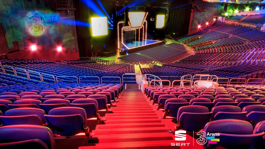 SEAT Ireland Announces two year Partnership with – 3Arena interior space music stadium