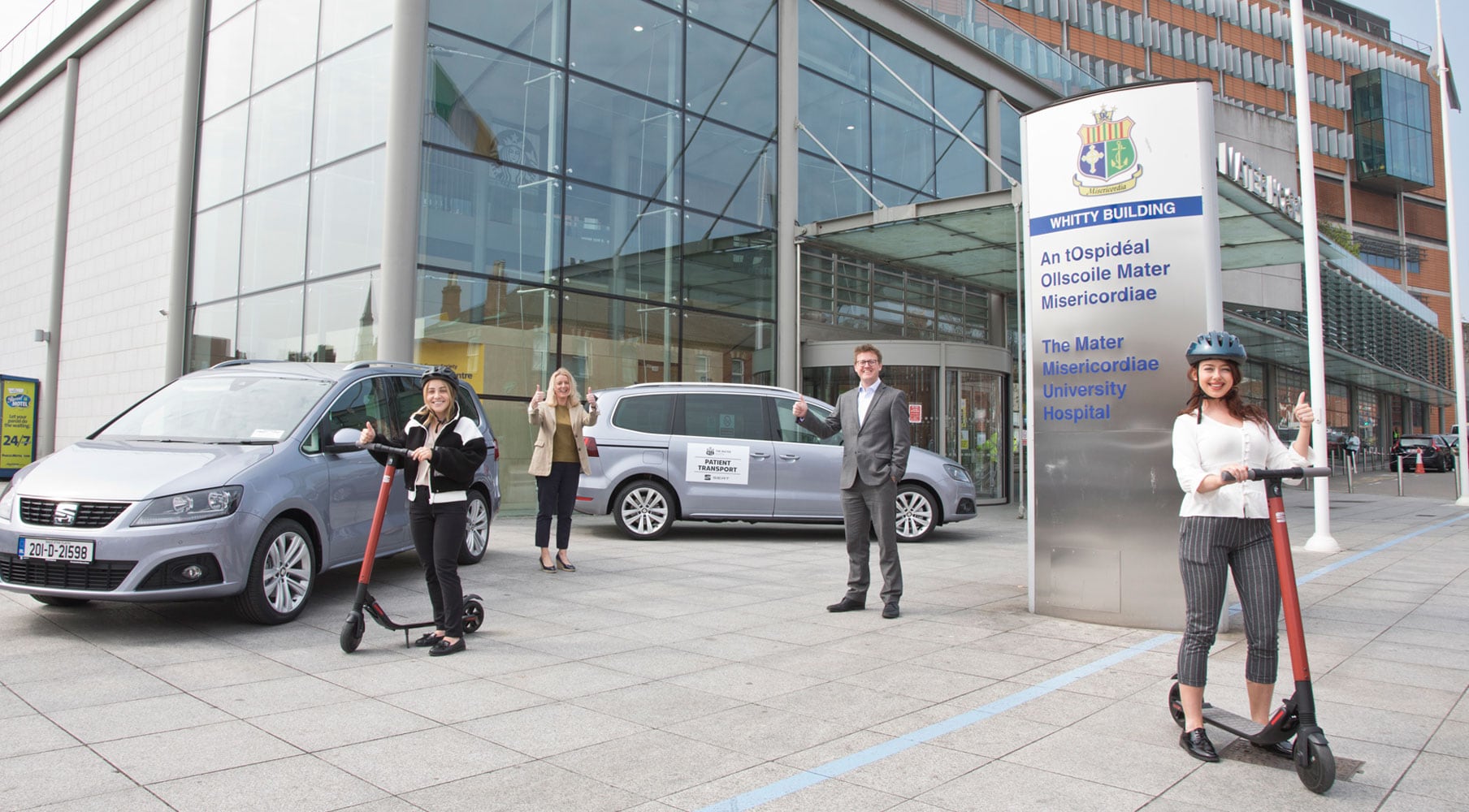 SEAT Ireland supply vehicles to The Mater Hospital to assist frontline staff during COVID-19 crisis