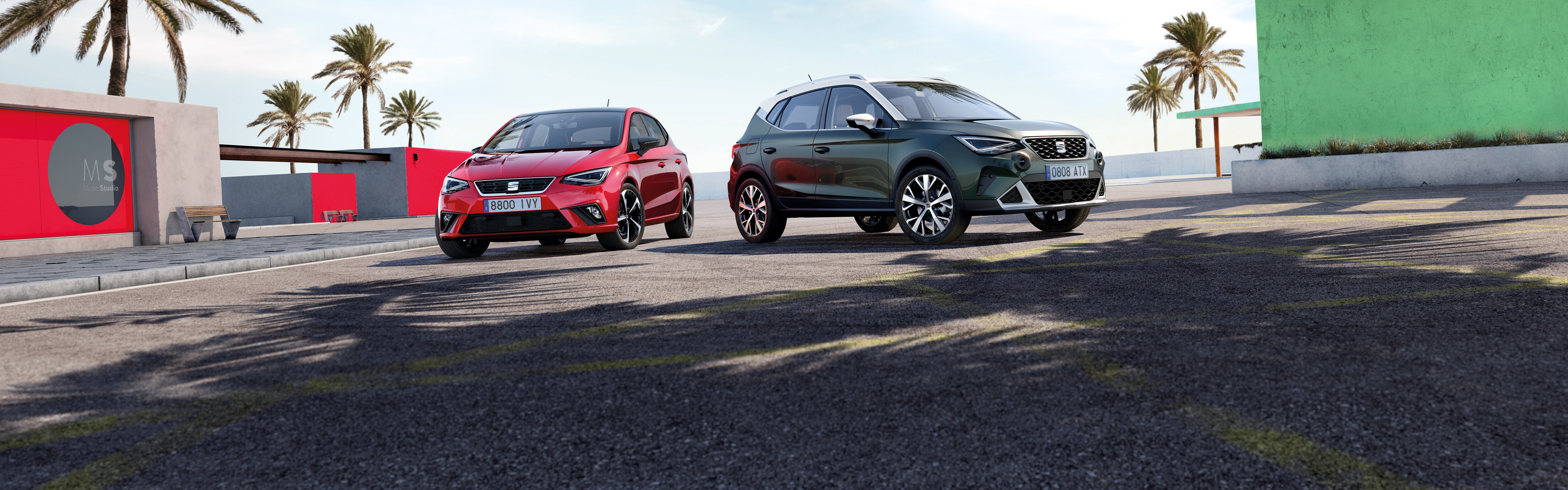 SEAT Ateca and SEAT Arona SUVs fleet vehicles