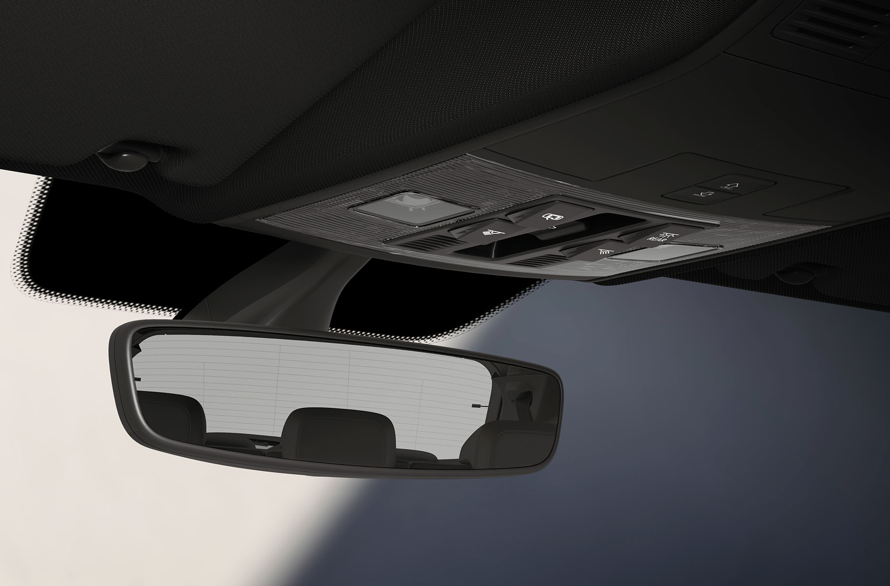 The new SEAT Tarraco XPERIENCE auto-dimming rear view mirror