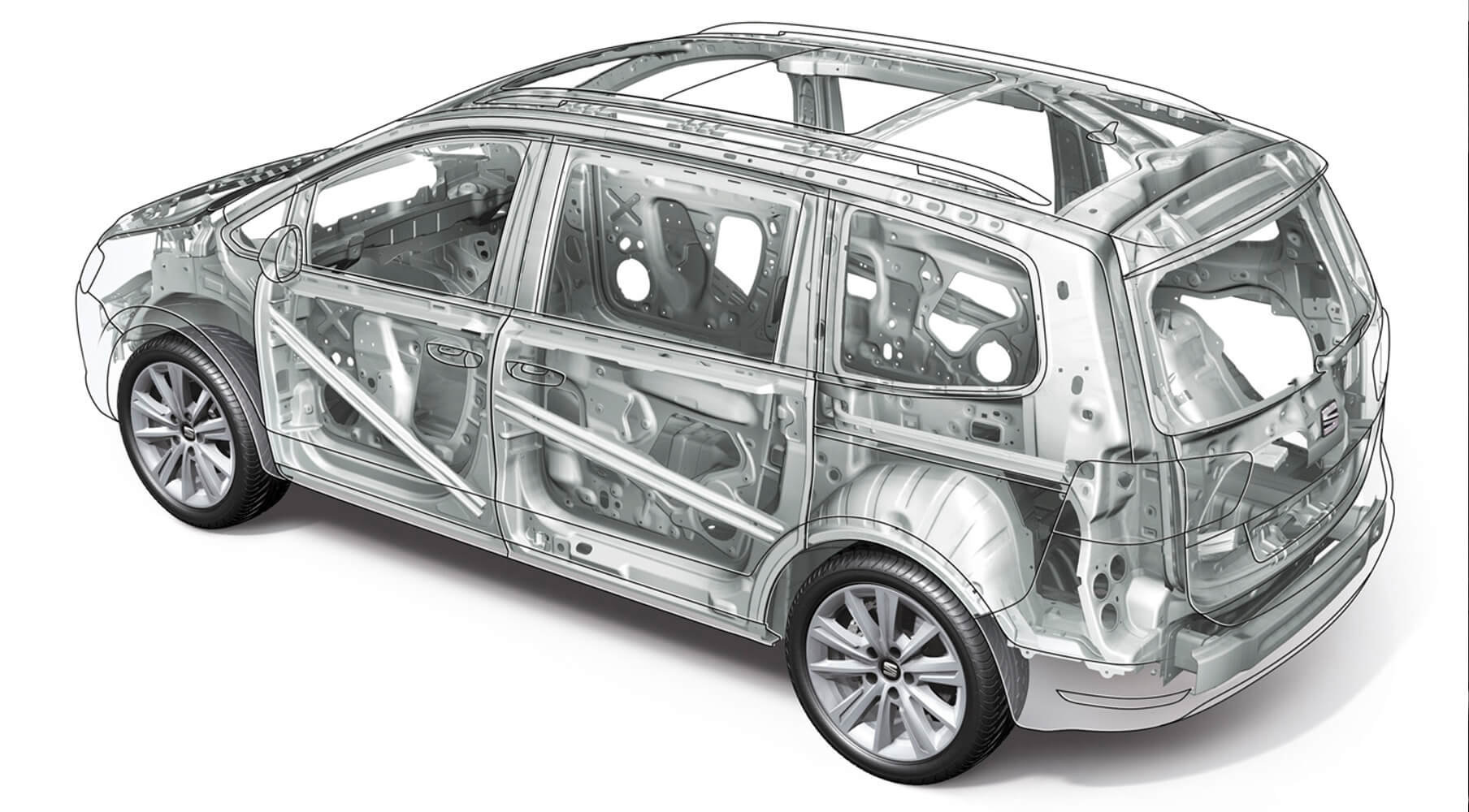 SEAT Alhambra X-Ray Bodywork Ridigity