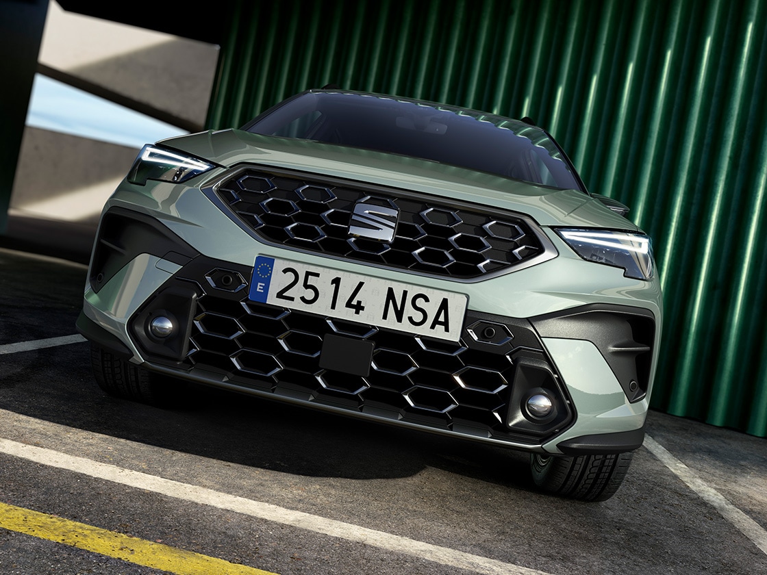 front bumper details from the SEAT Arona 2025