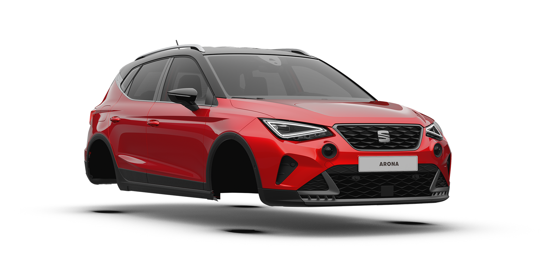 seat arona fr desire red colour