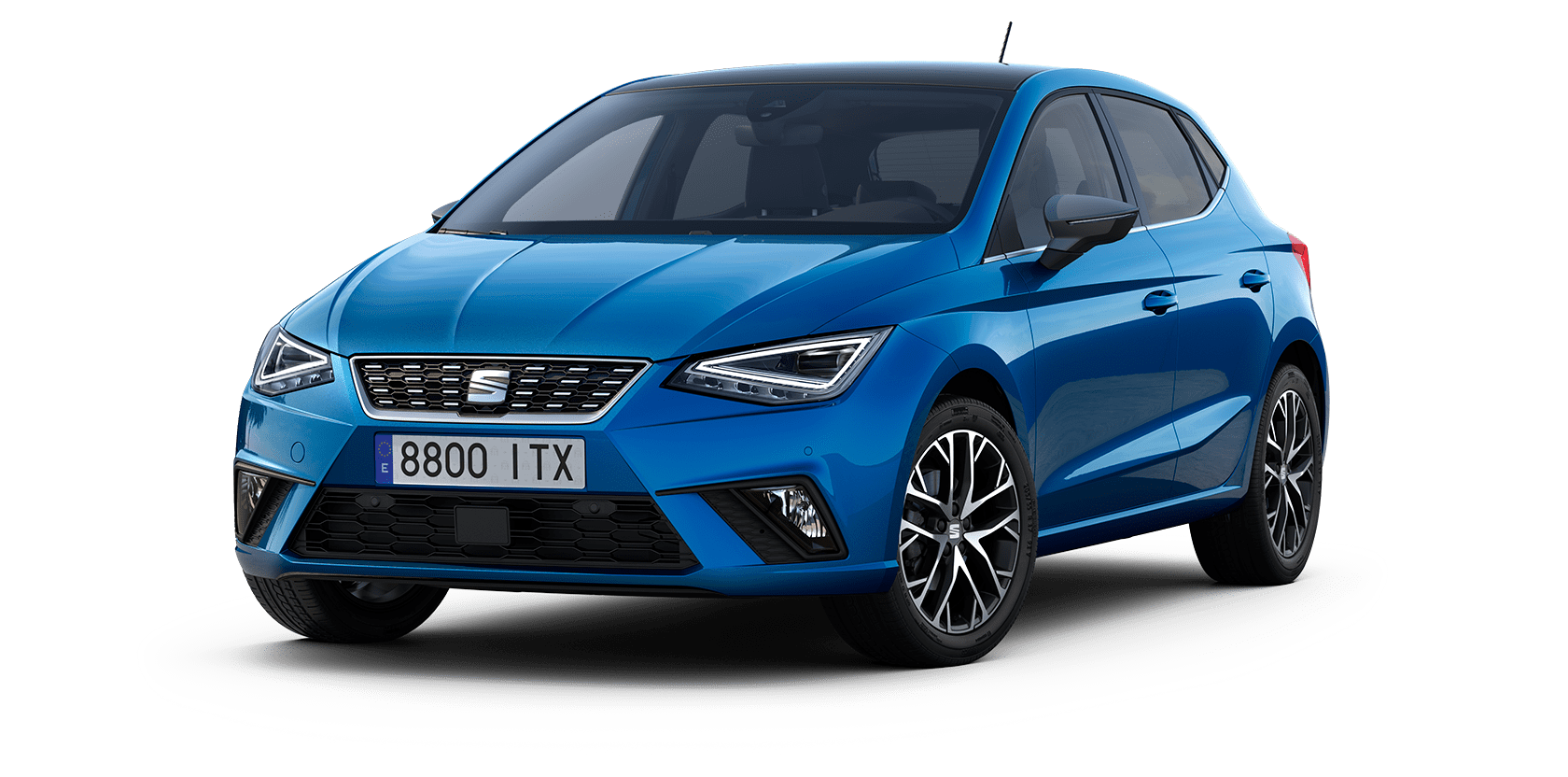 seat ibiza xcellence colour sapphire blue