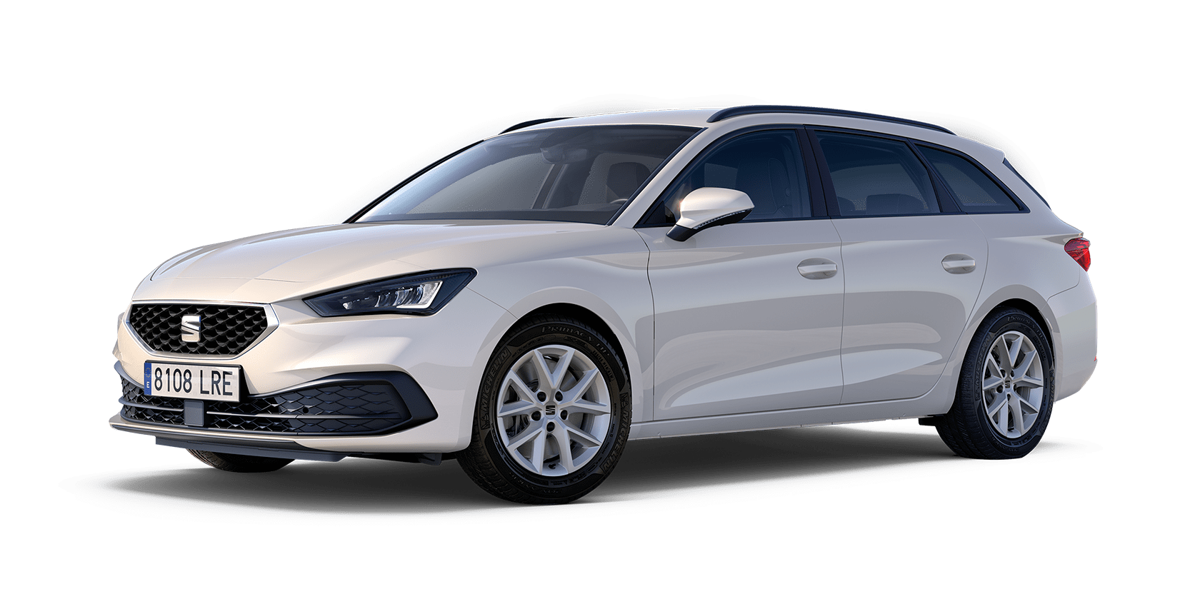 seat leon sportstourer se trim nevada white colour with dynamic alloy wheels