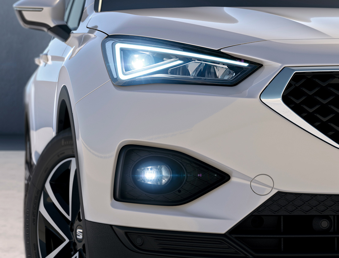 The SEAT Tarraco Style fog lamps and LEDs  