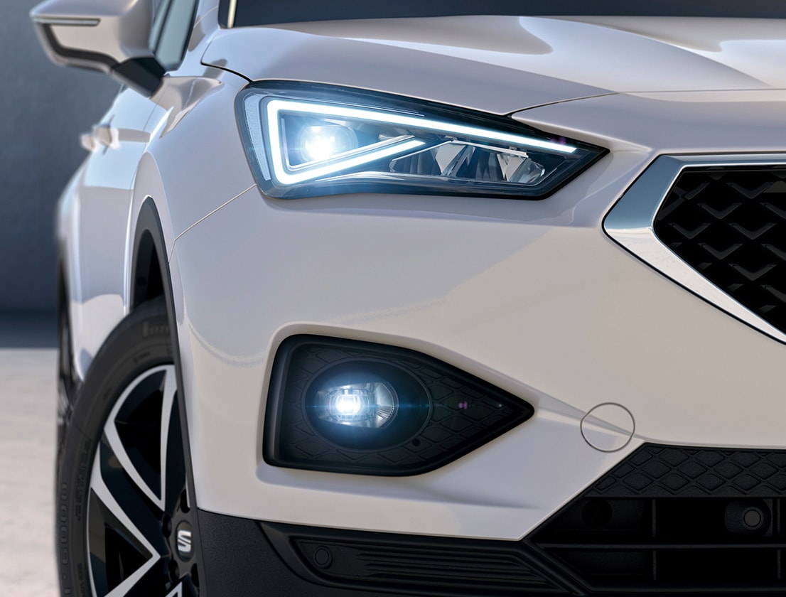 The SEAT Tarraco SE fog lamps and LEDs  