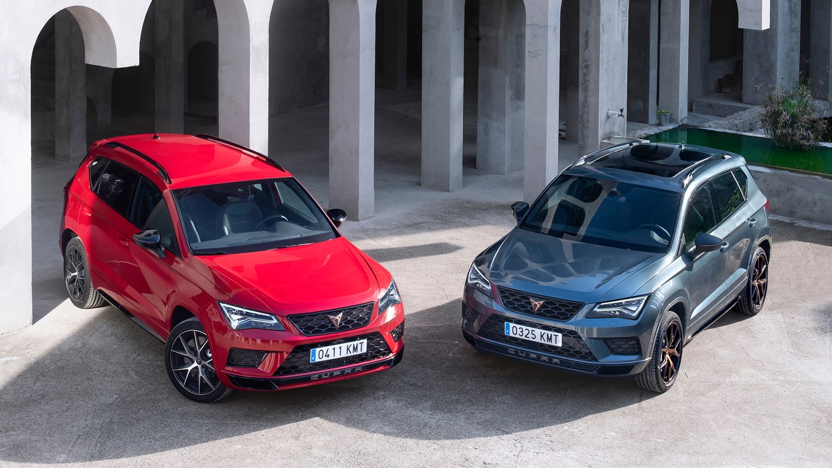 CUPRA Ateca parked outside