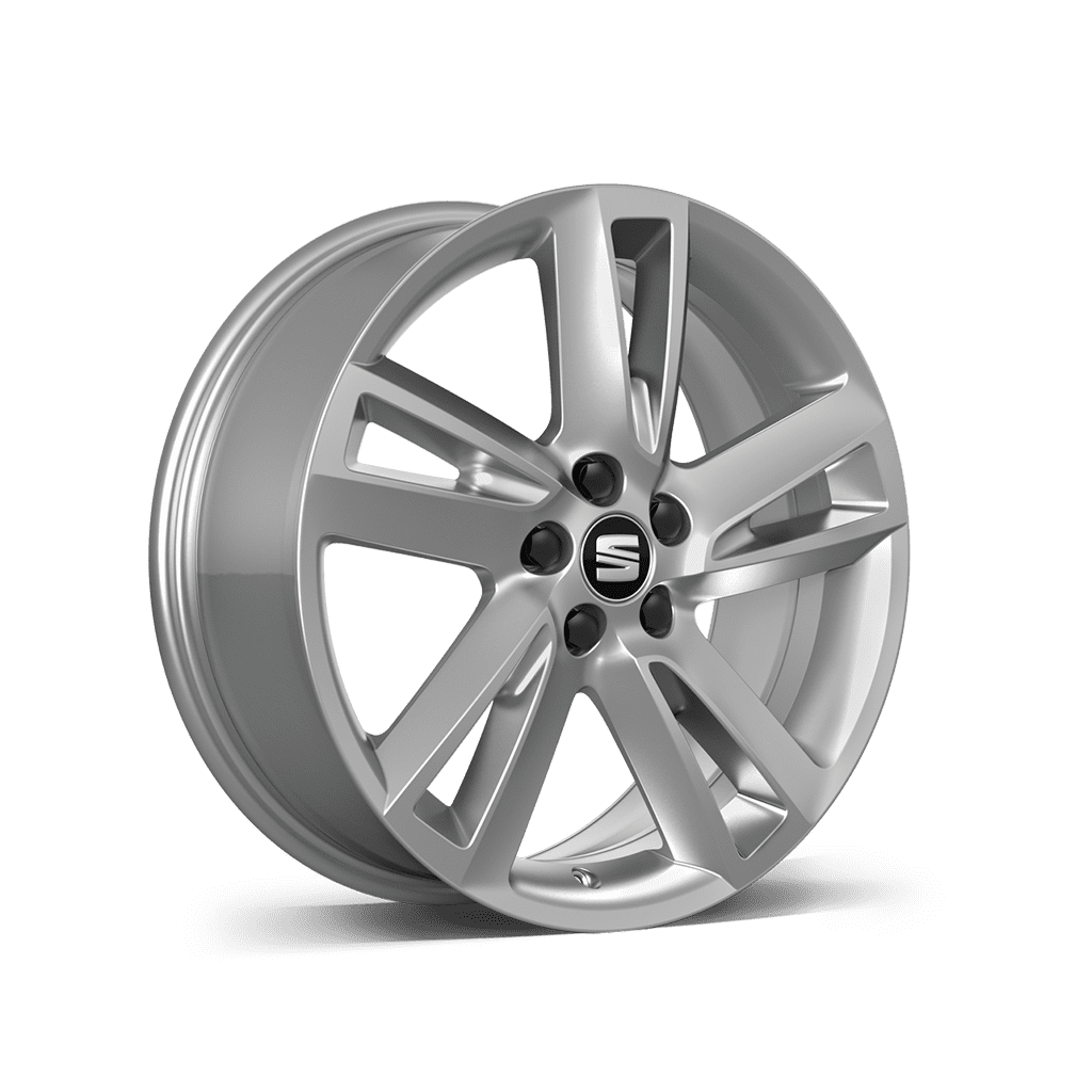 Seat Arona Dynamic 17 inch 26-3 Brilliant Silver alloy wheels