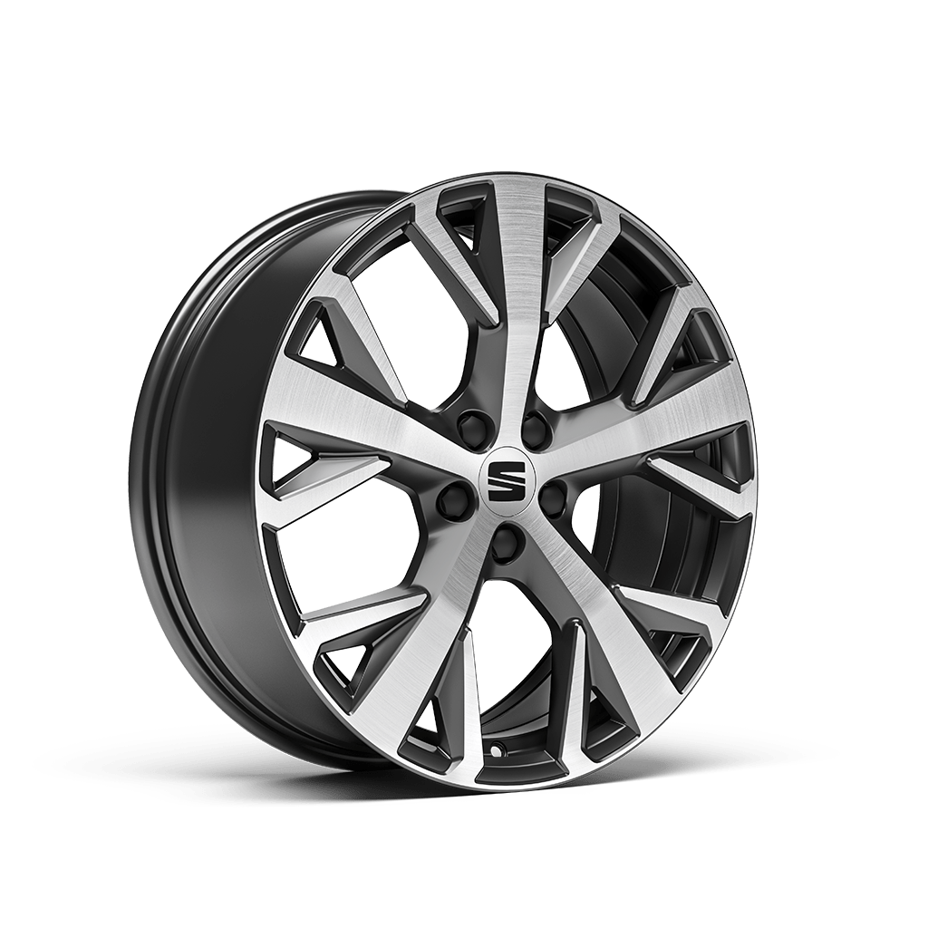 SEAT Arona Performance 18” Nuclear Grey Machined 