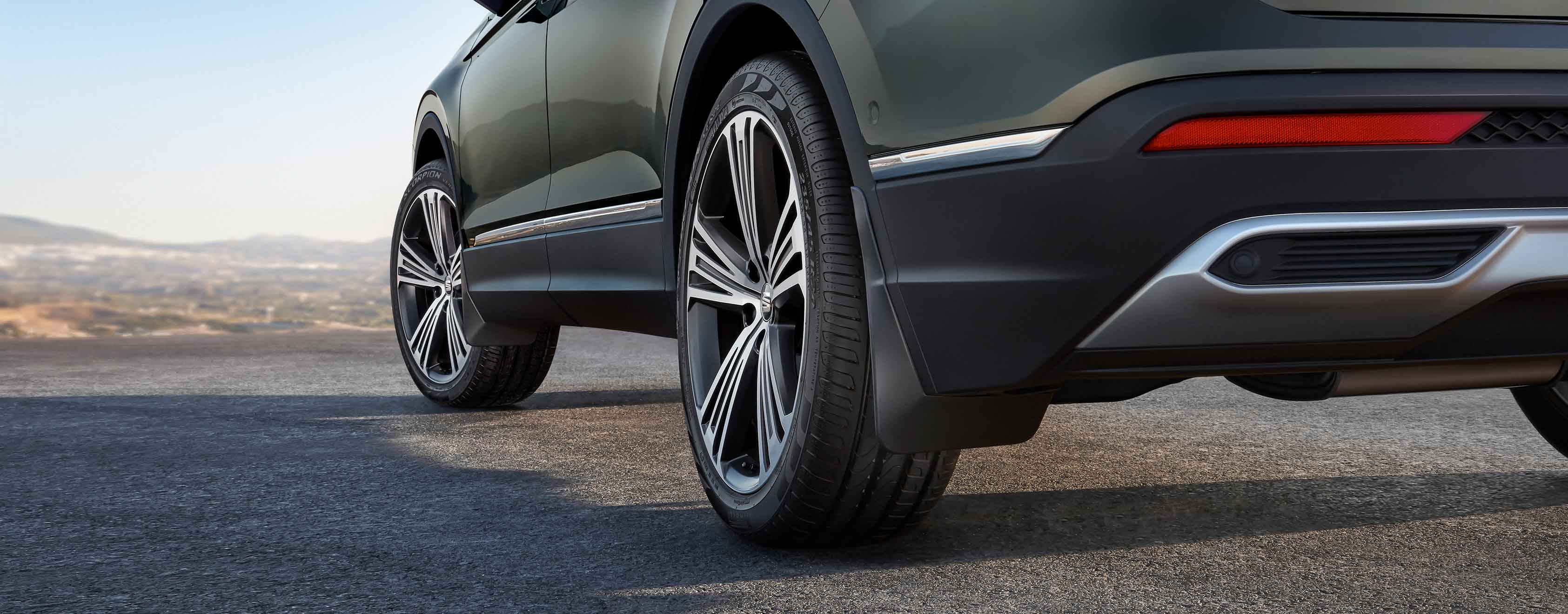 SEAT Tarraco SUV 7 seater accessories front and rear mudflaps