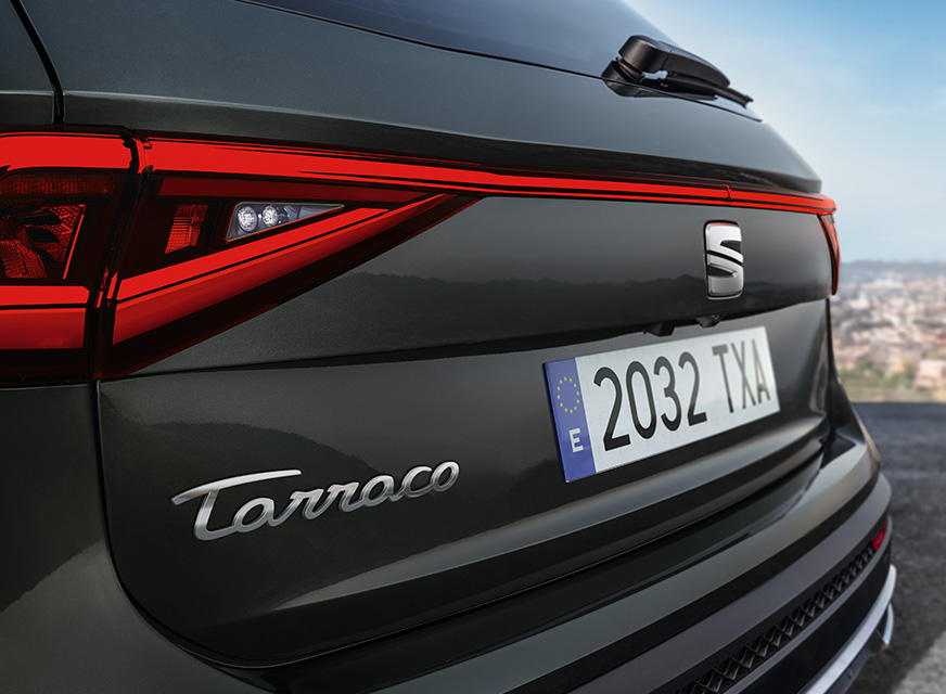 Rear view of the new SEAT Tarraco XPERIENCE