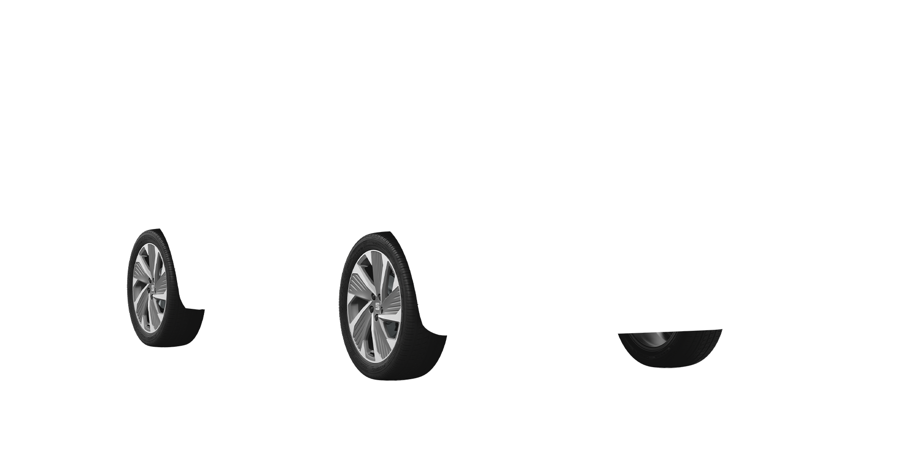 seat arona fr performance 18 inch cosmo grey matte machined alloys