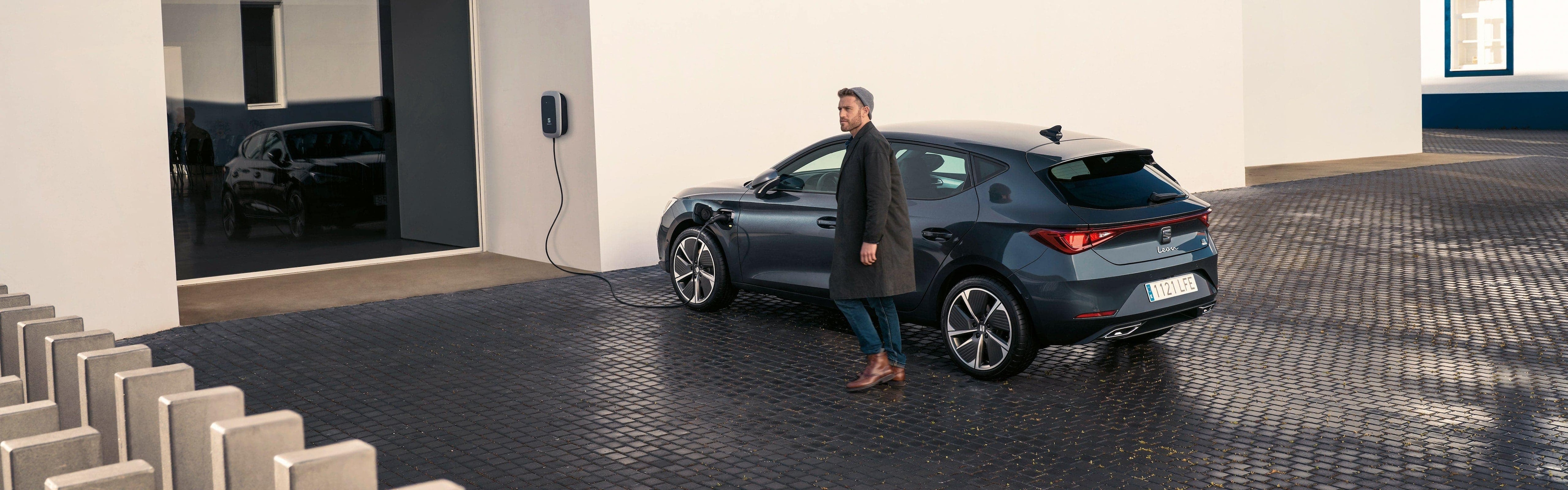 View of the new SEAT Leon Charging