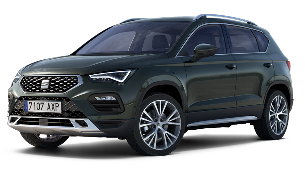 SEAT Ateca 2021 SUV in dark camouflage colour